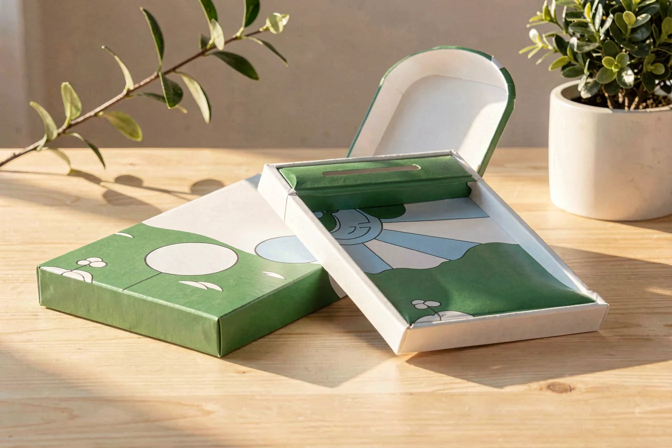 Custom blank cigarette box