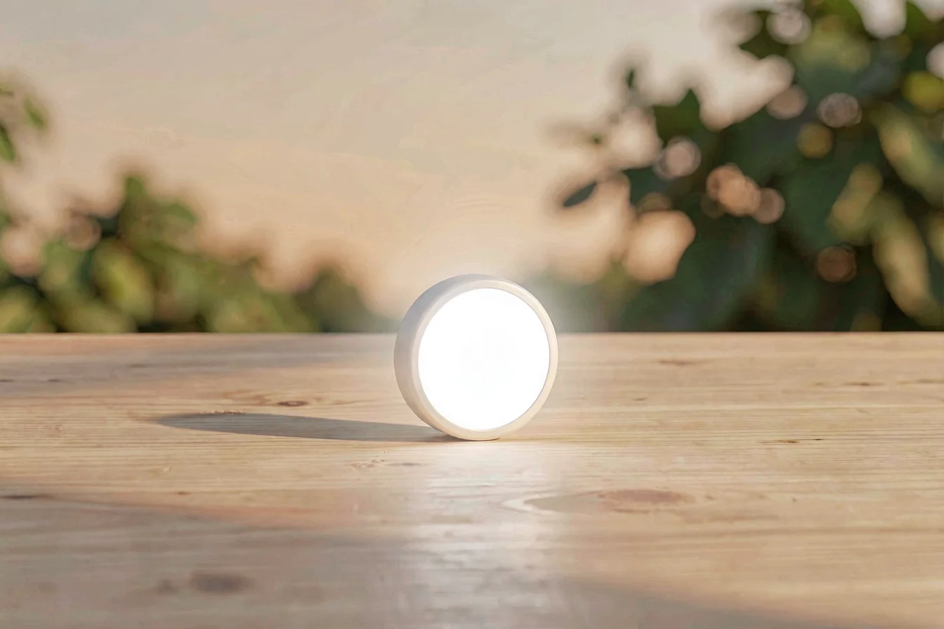 Customizable LED mobile flash sticker