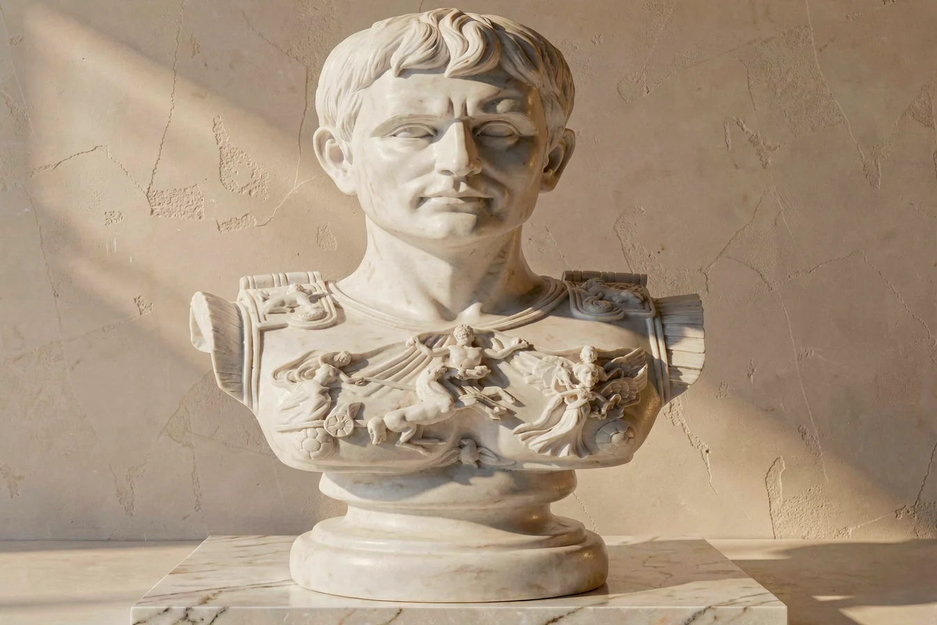 premium Caesar statue