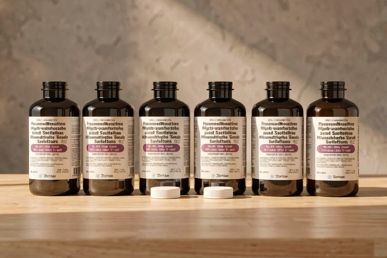 Stable Wockhardt lean bottle