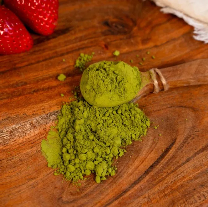 Matcha Powder Texture