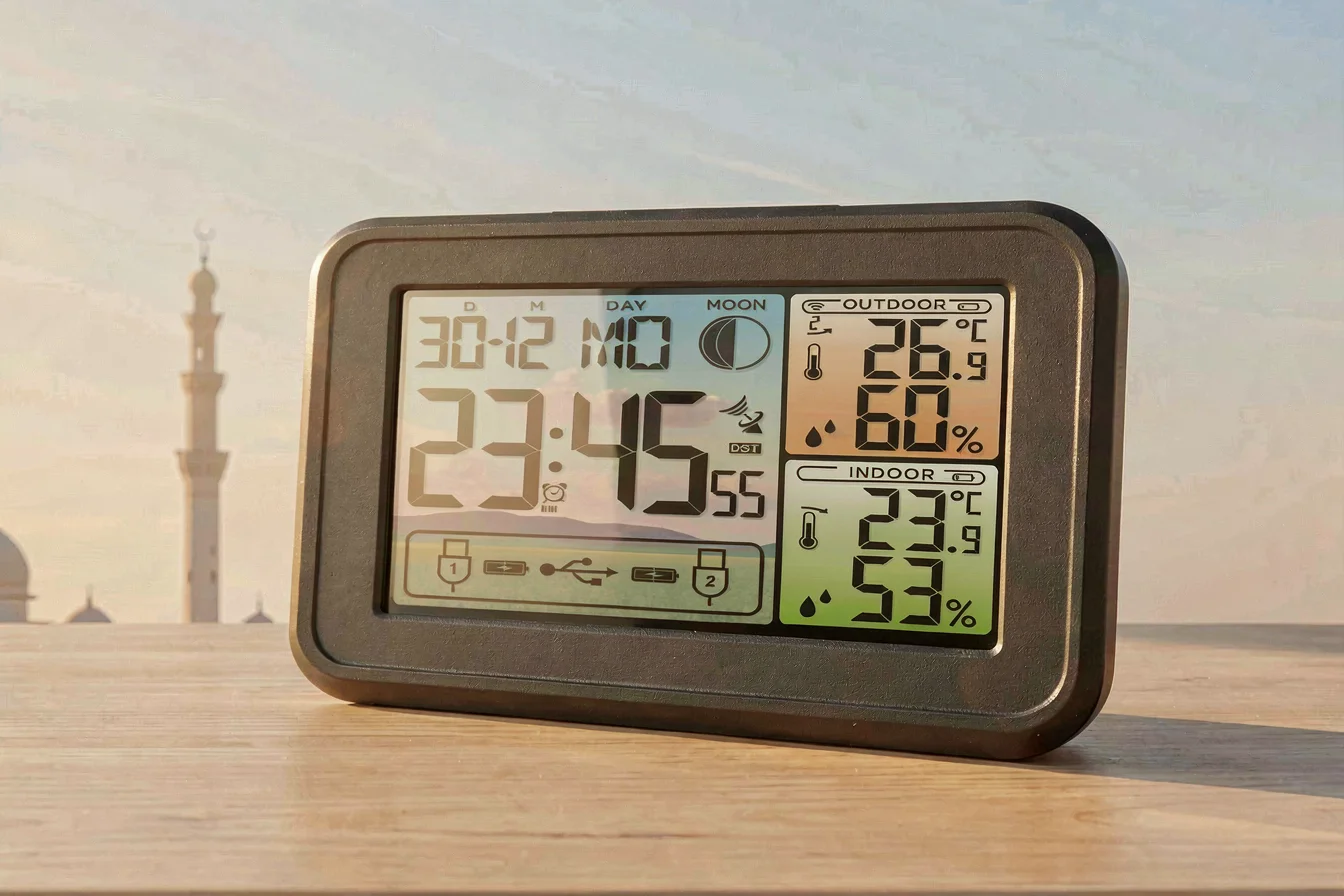 Top-rated Makkah azan clock