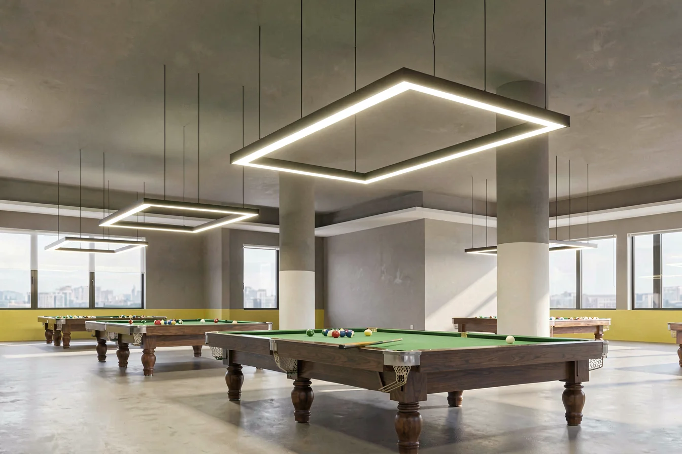High-brightness LED snooker light