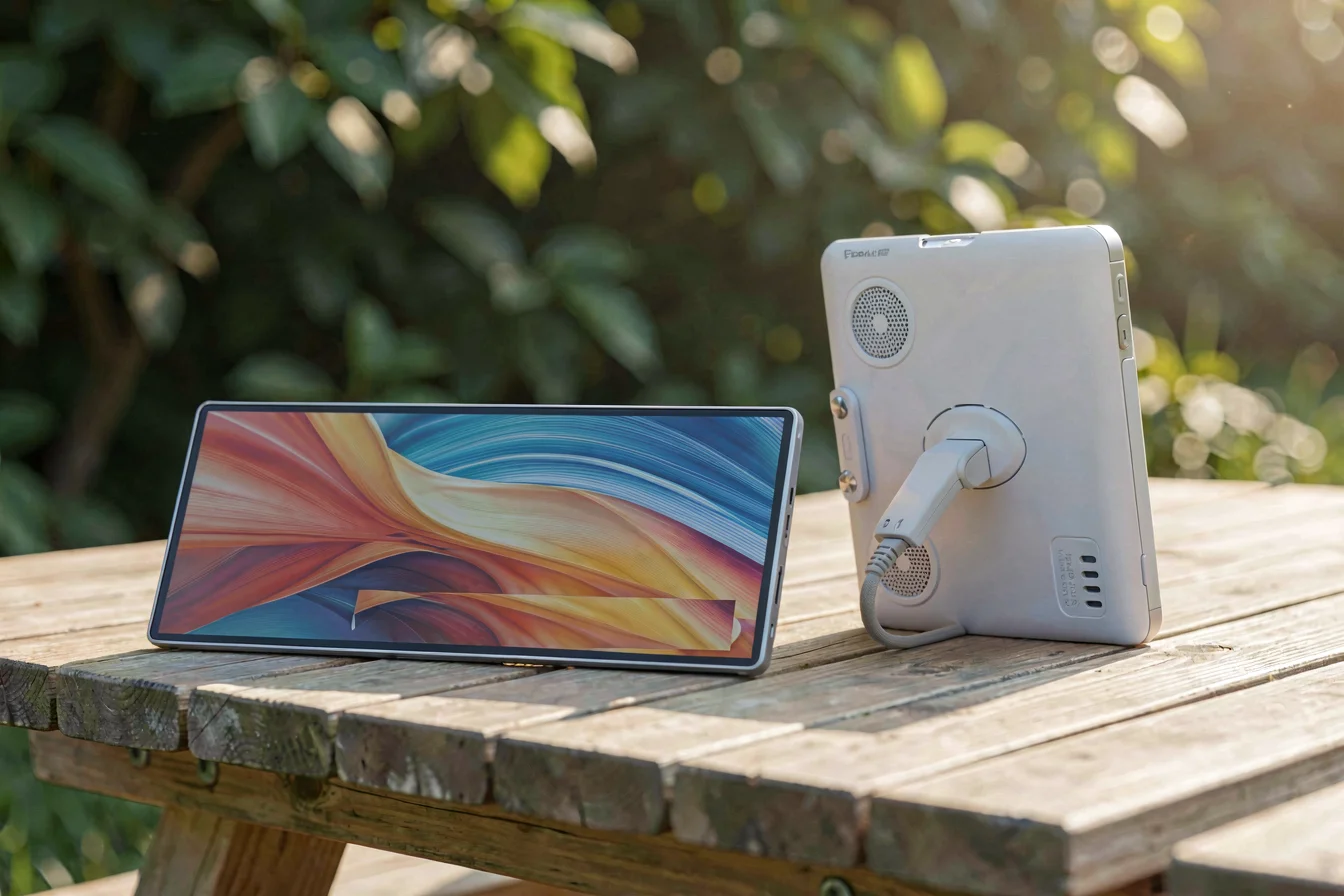Portable 5 inch portable TV