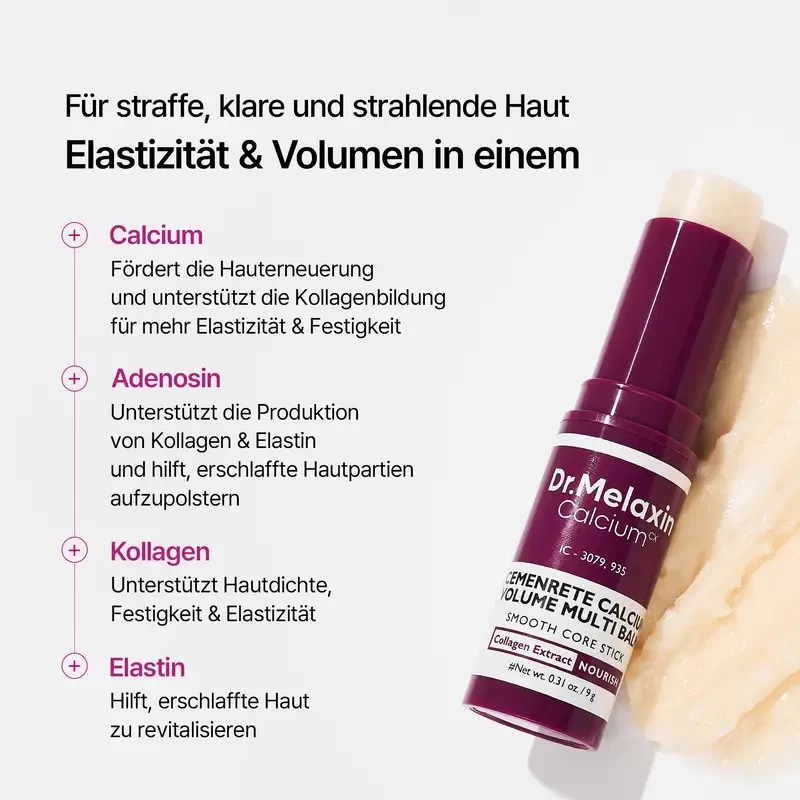Ingredients: Calcium, Adenosin, Kollagen, Elastin