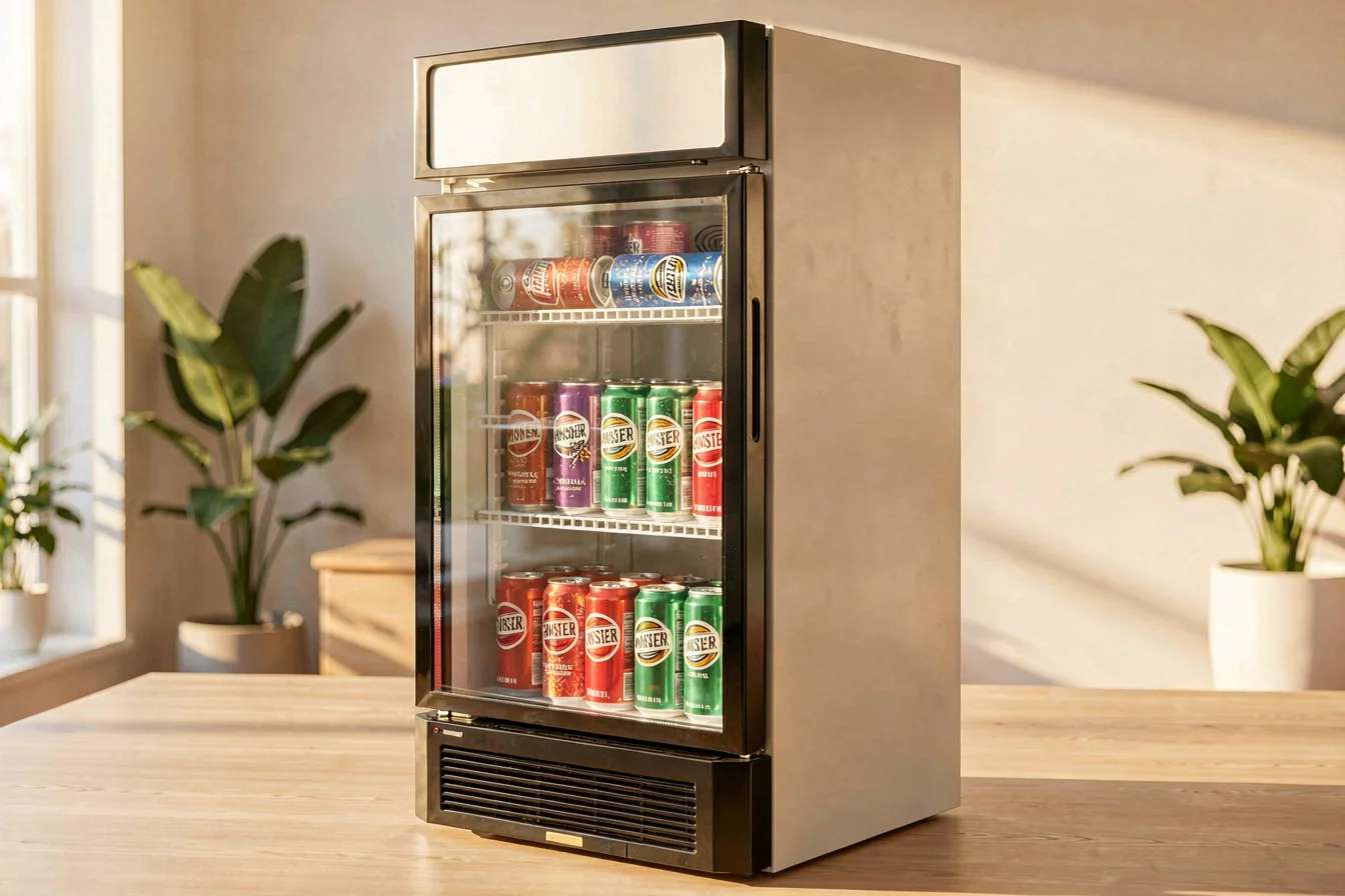 Custom monster energy drink refrigerator