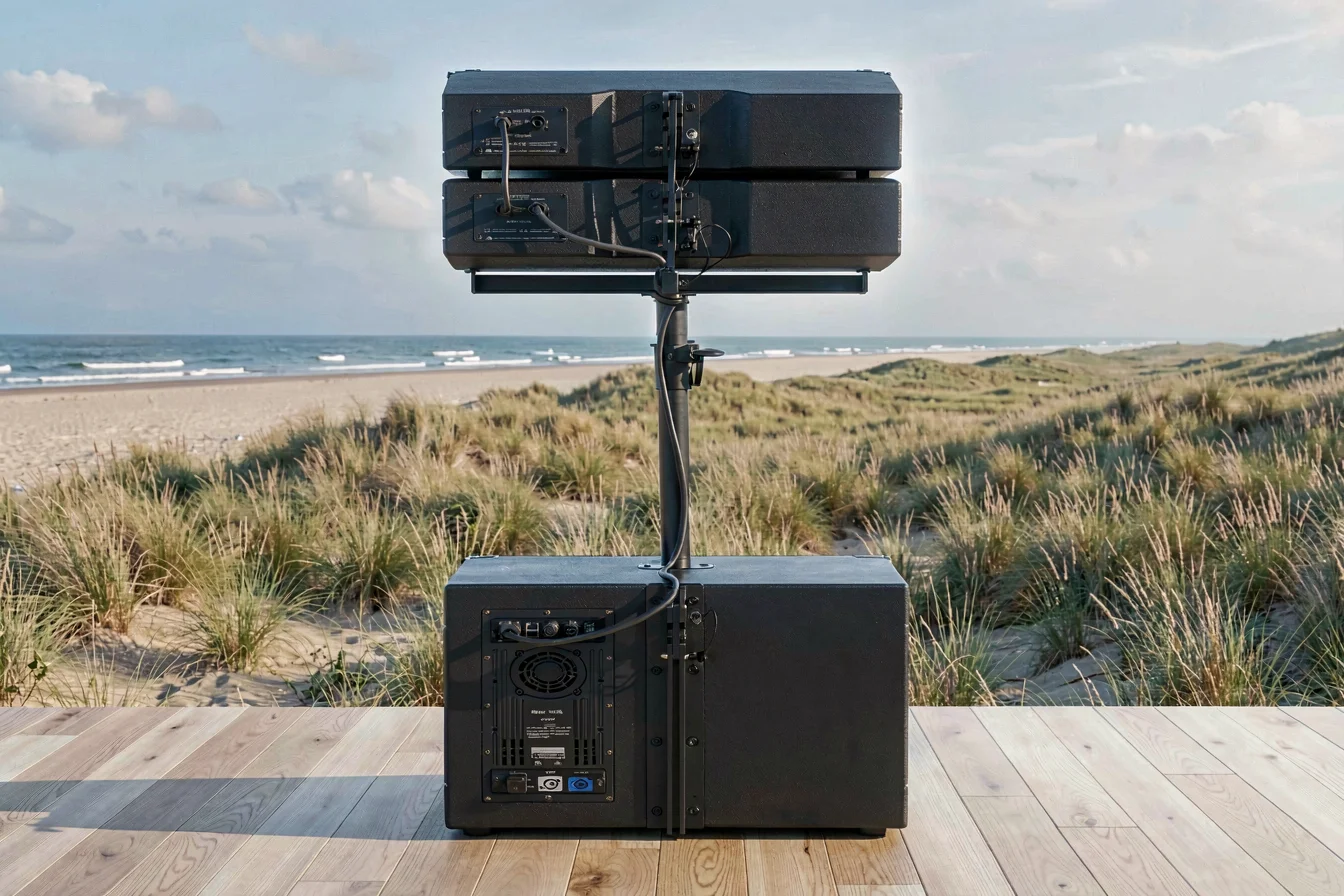 High-performance line array speakers