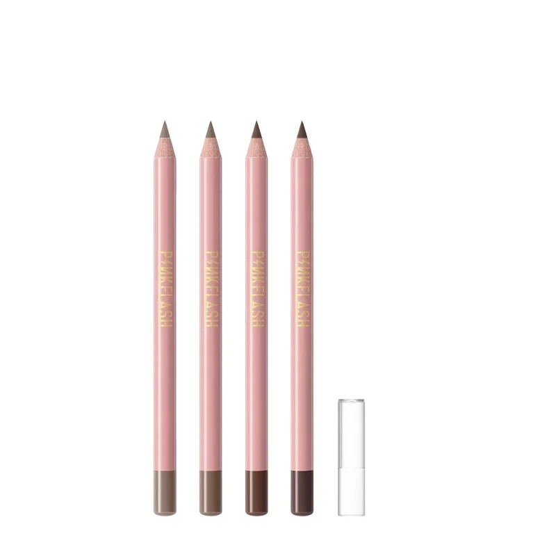 

PINKFLASH Makeup Wooden Waterproof Eyebrow Pencil, 4 colors for choose