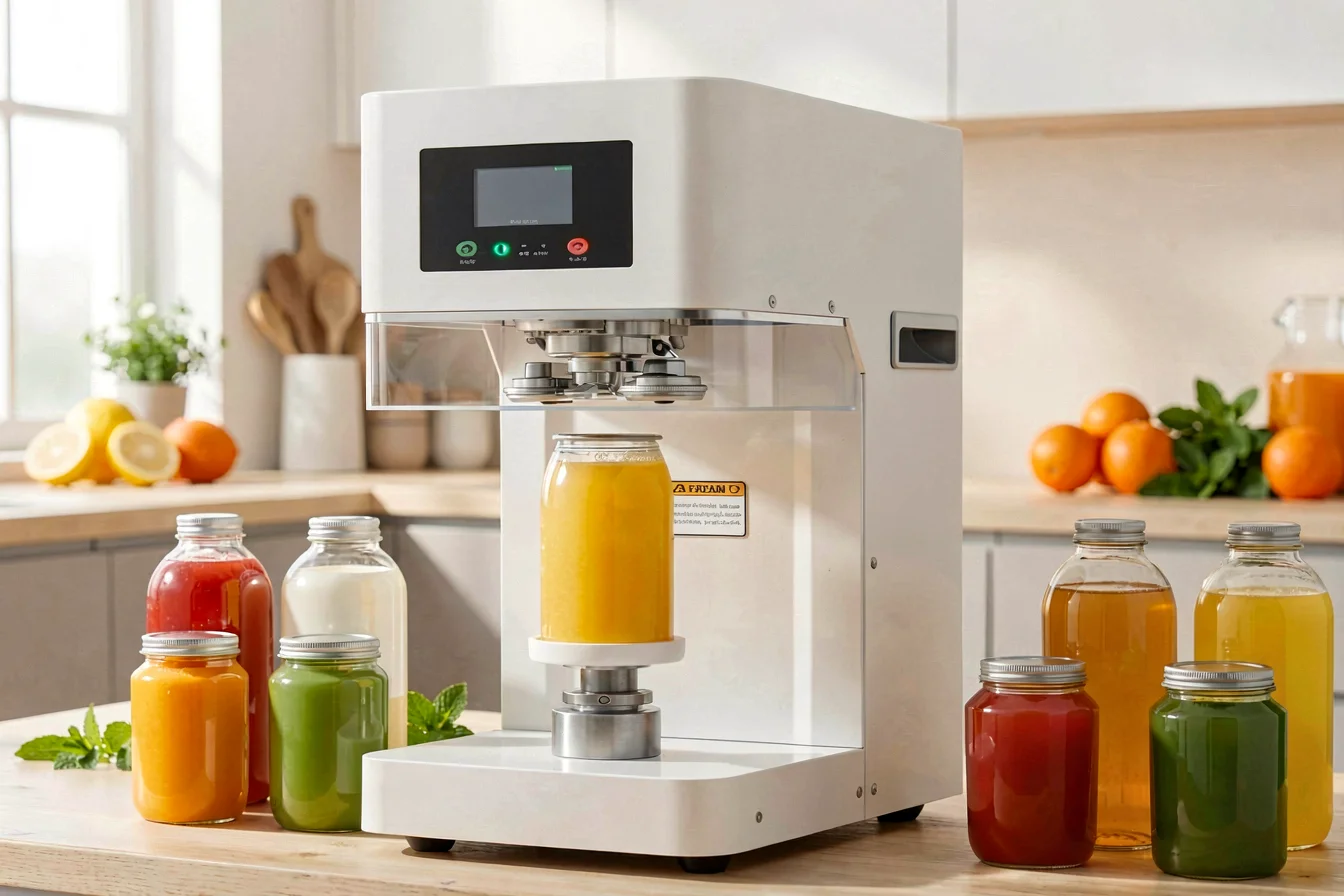 Best-selling canning lid sealing machine