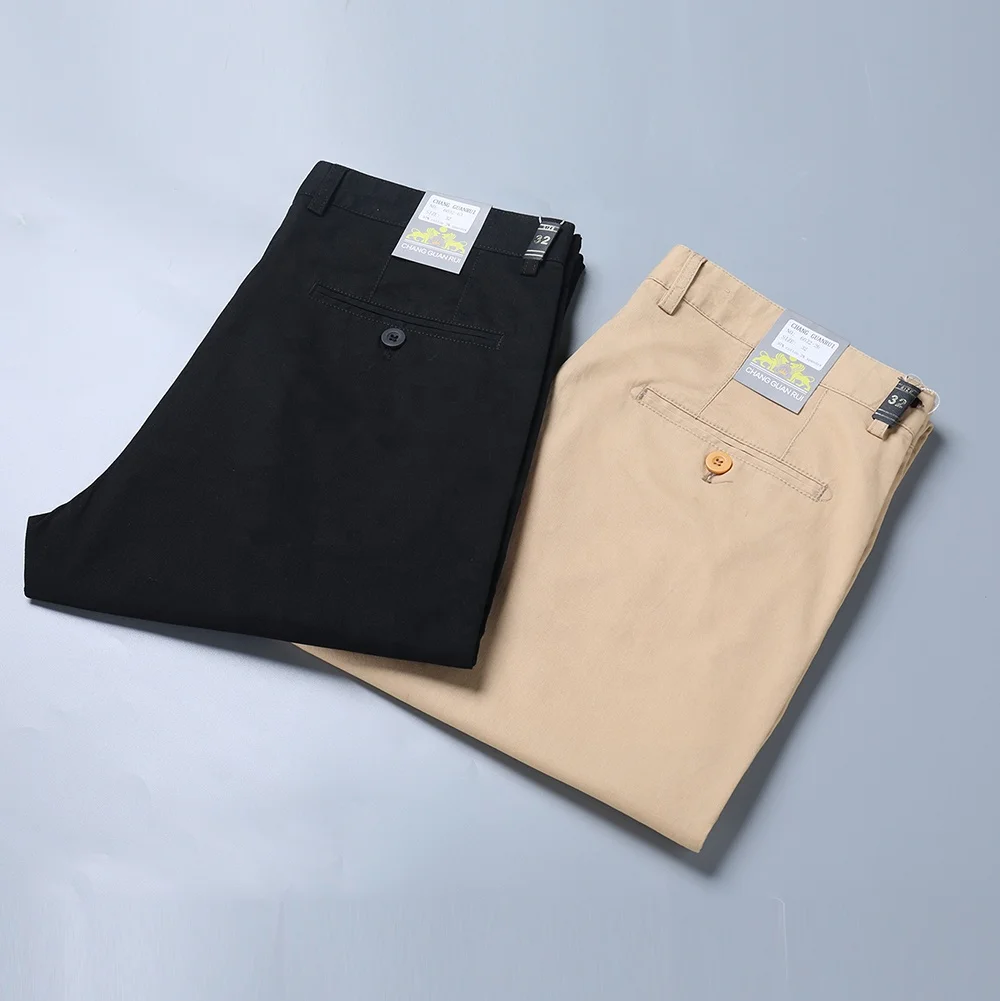 

The factory's best-selling elegant dress pants stretch slim chinos trousers men