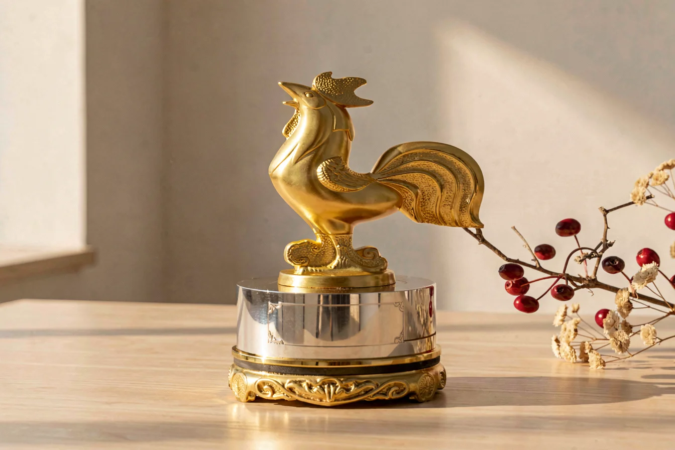 Top-selling golden rooster trophy