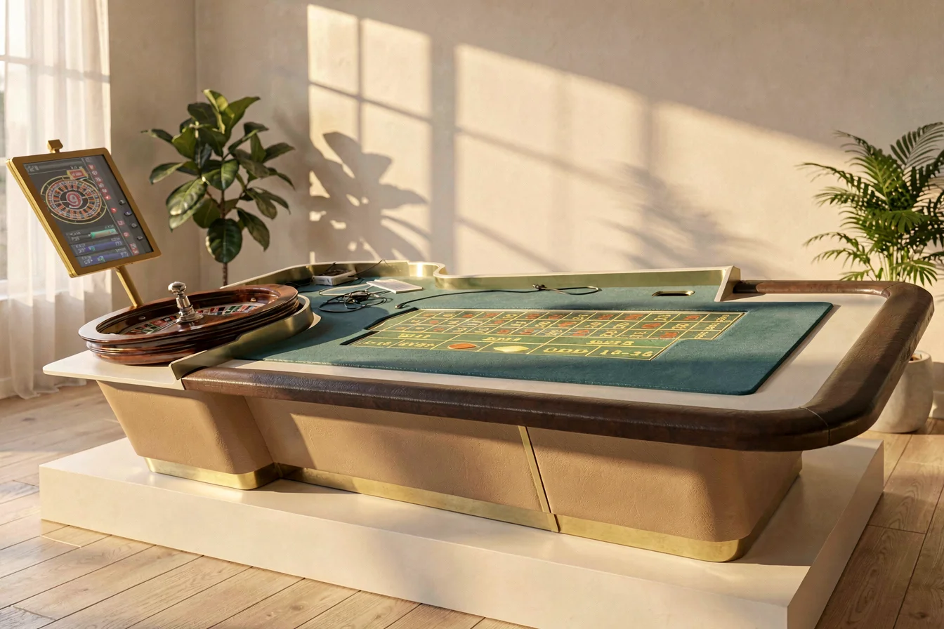 Durable Electronic Roulette Game Machine for Home Use