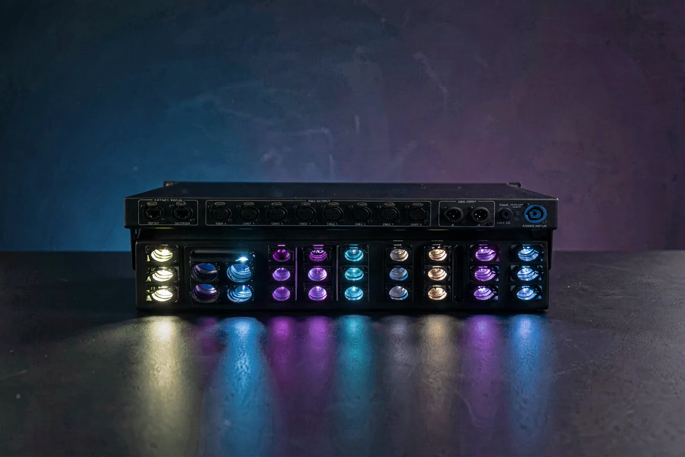High-capacity Artnet DMX lighting controller
