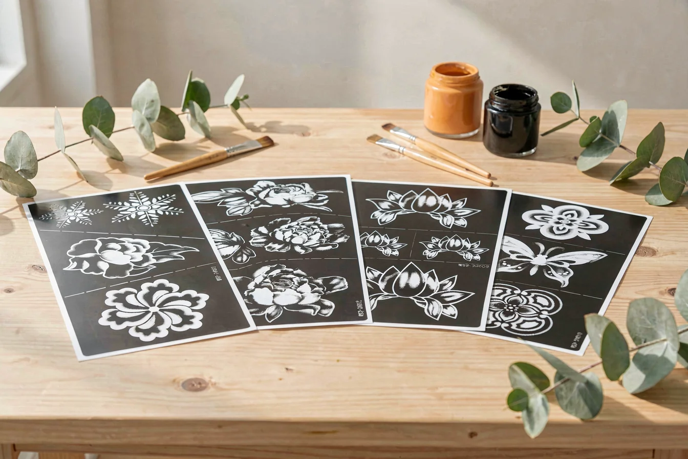 Custom screen printing stencil