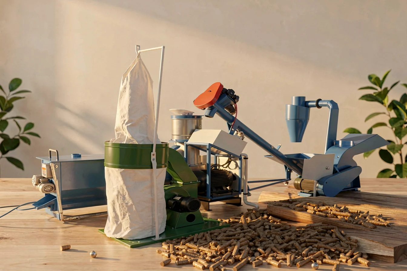 Industrial airgun pellet making machine