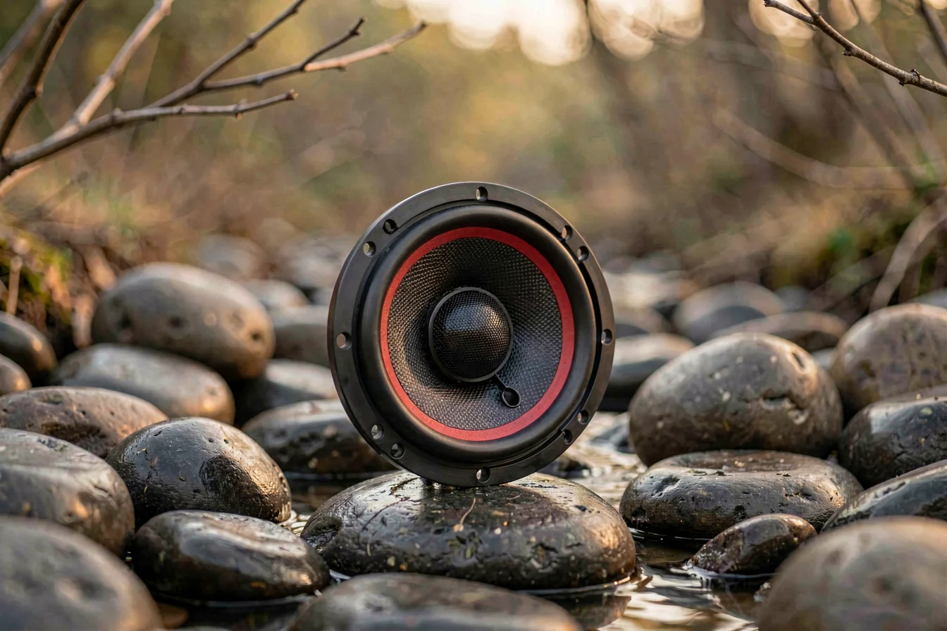 Durable round car speakers