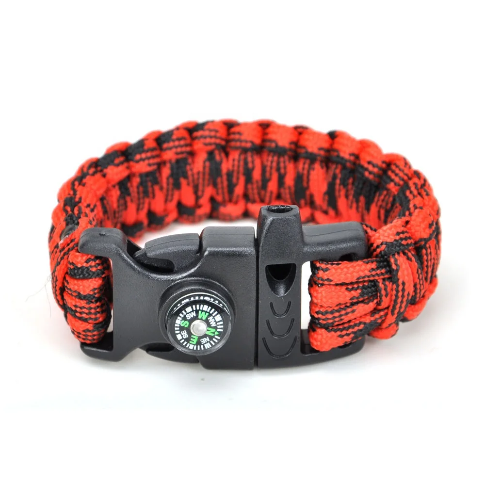 

Adjustable Tactical Paracord Bracelet For Outdoor Camping Children's Paracord Bracelet