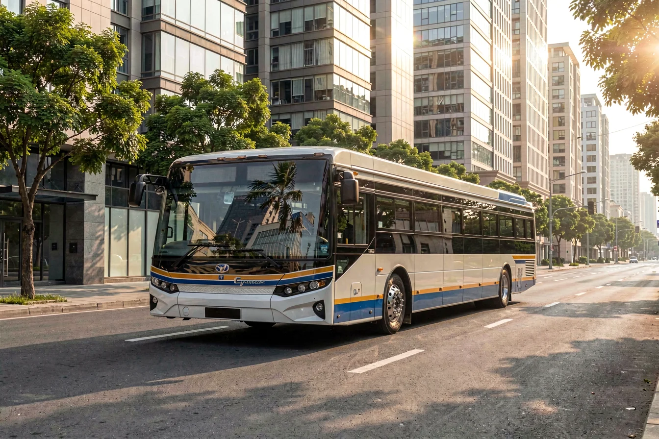 Premium Daewoo City Bus vs Intercity Bus