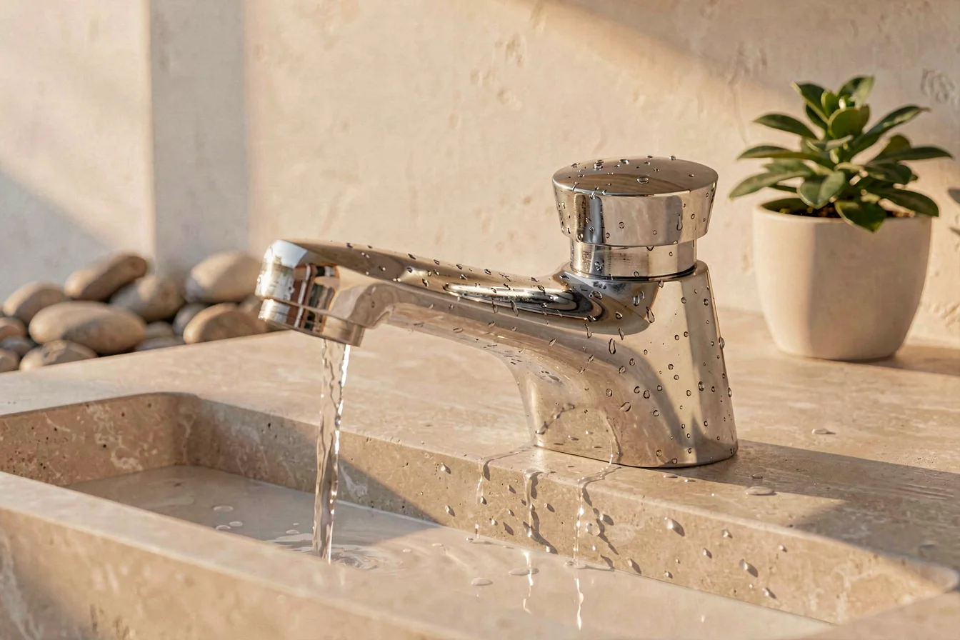 certified self closing tap