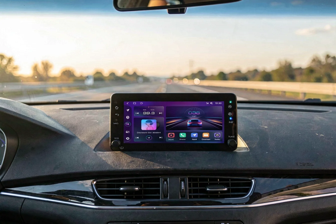 Modern Alfa Romeo 159 infotainment Android Auto