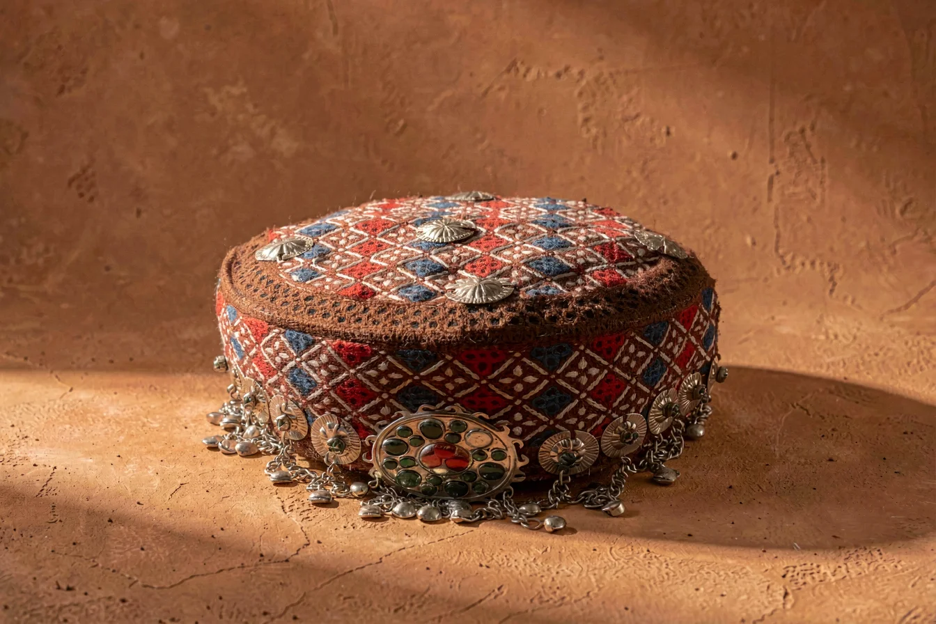 handmade Afghani hat