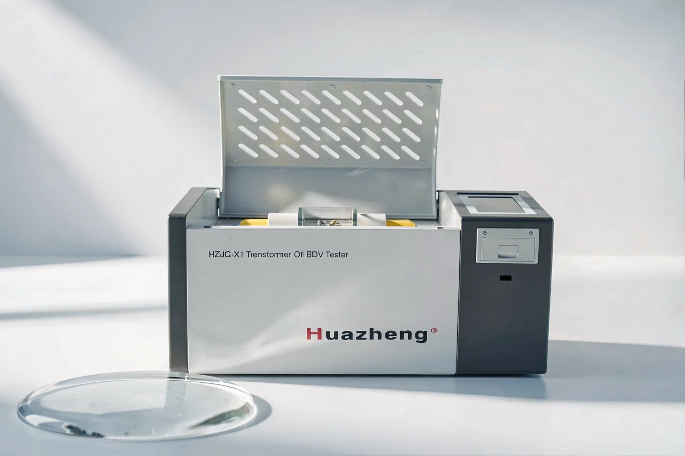 High-voltage megger oil test equipment