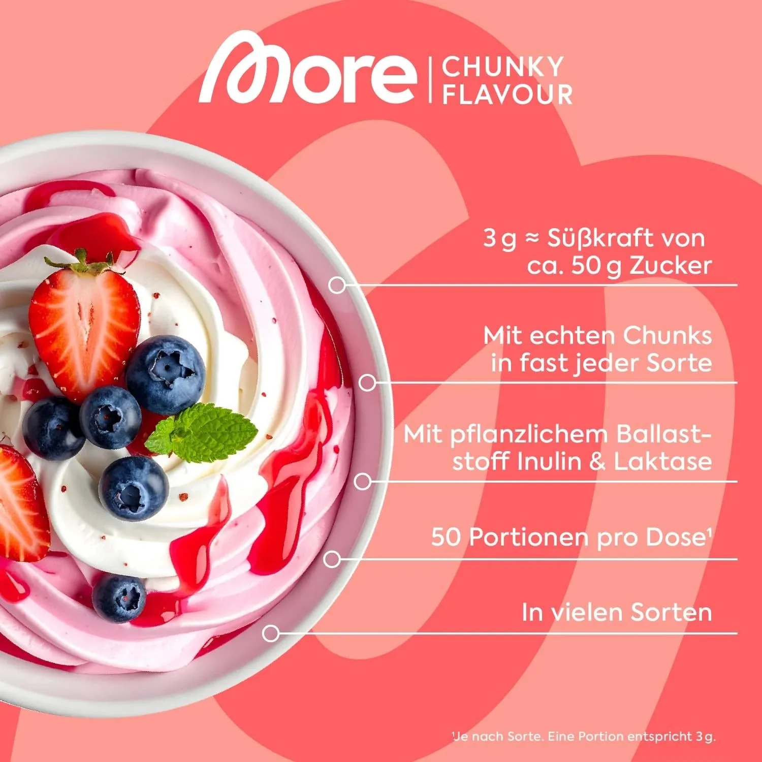 Chunky Flavour Benefits Infographic