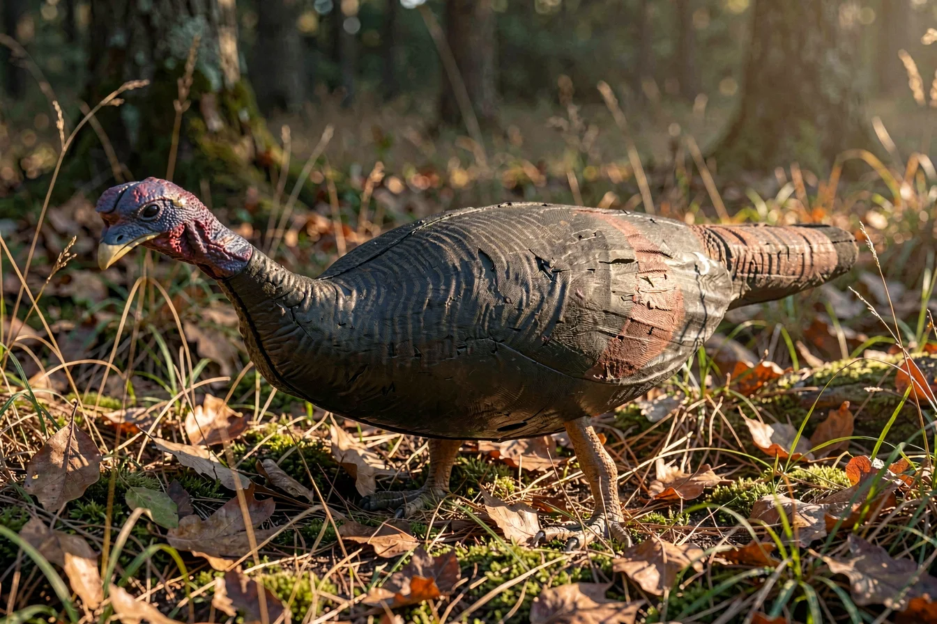 Collapsible turkey decoy