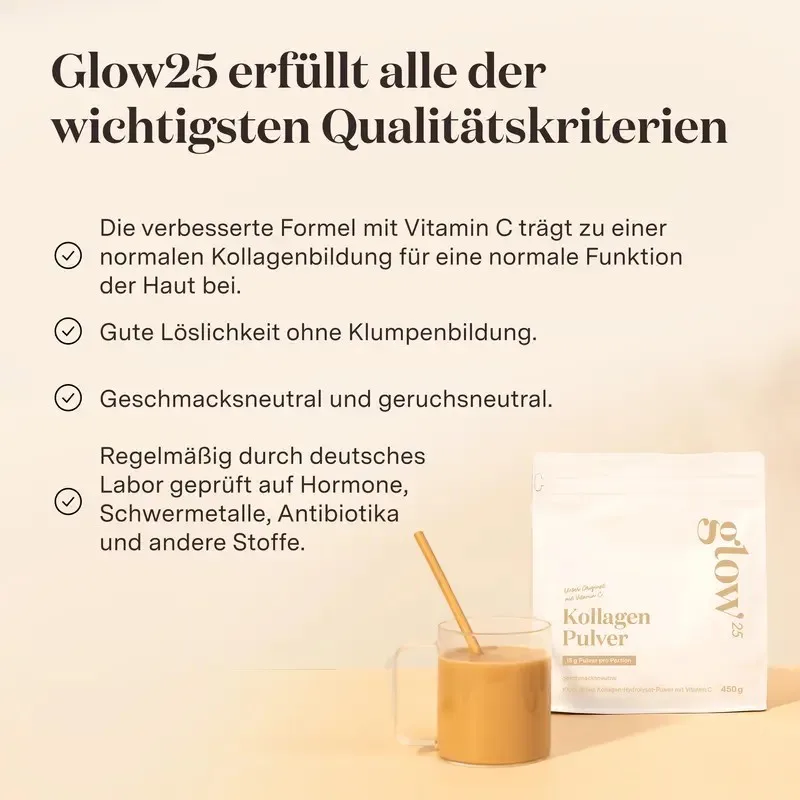 Glow25 Qualitätskriterien