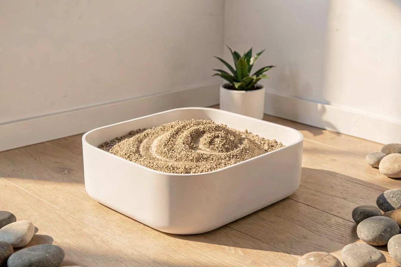 Premium sepiolite cat litter