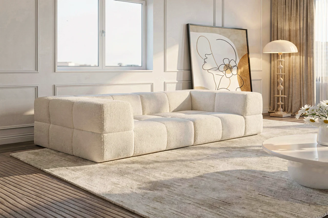 High-efficiency compressed sofa