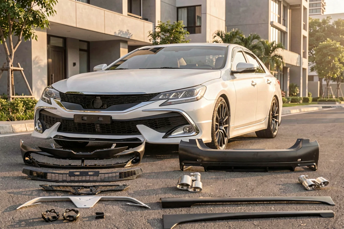 Premium Mark X OEM Body Kit vs. Affordable Mark X Aftermarket Body Kit