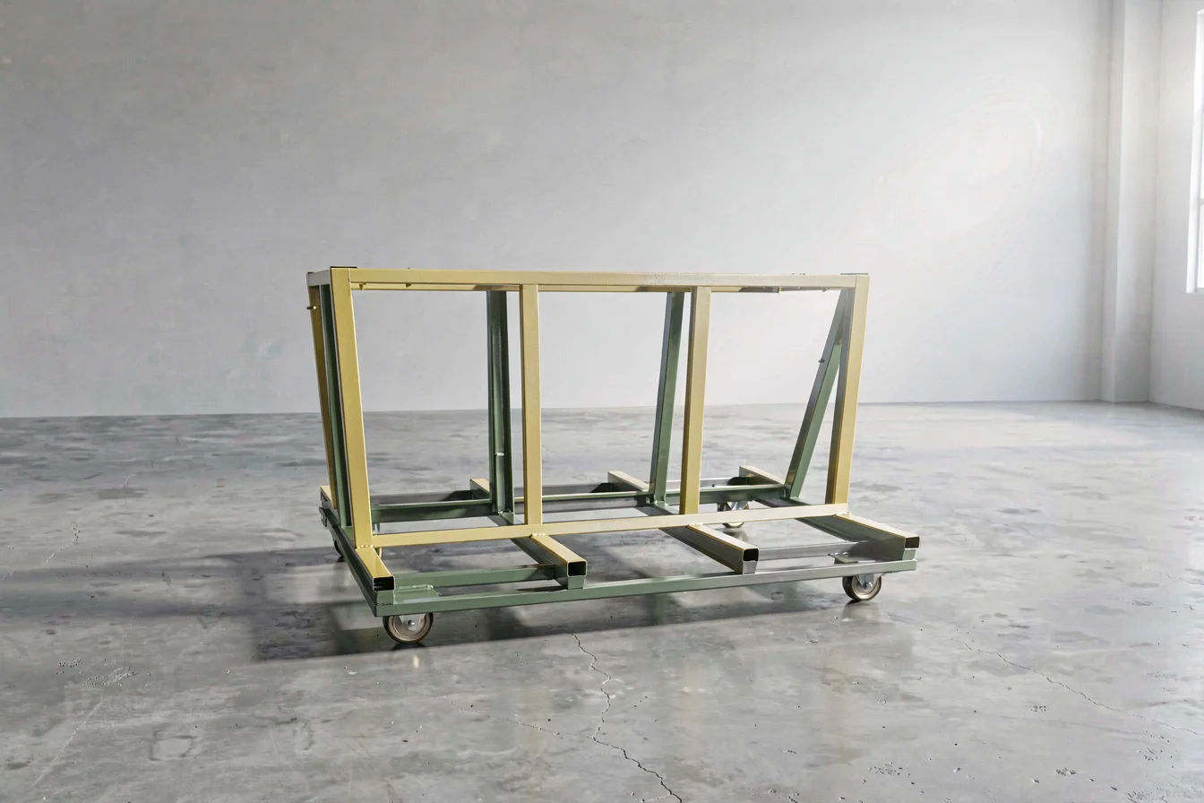 Industrial slab trolley
