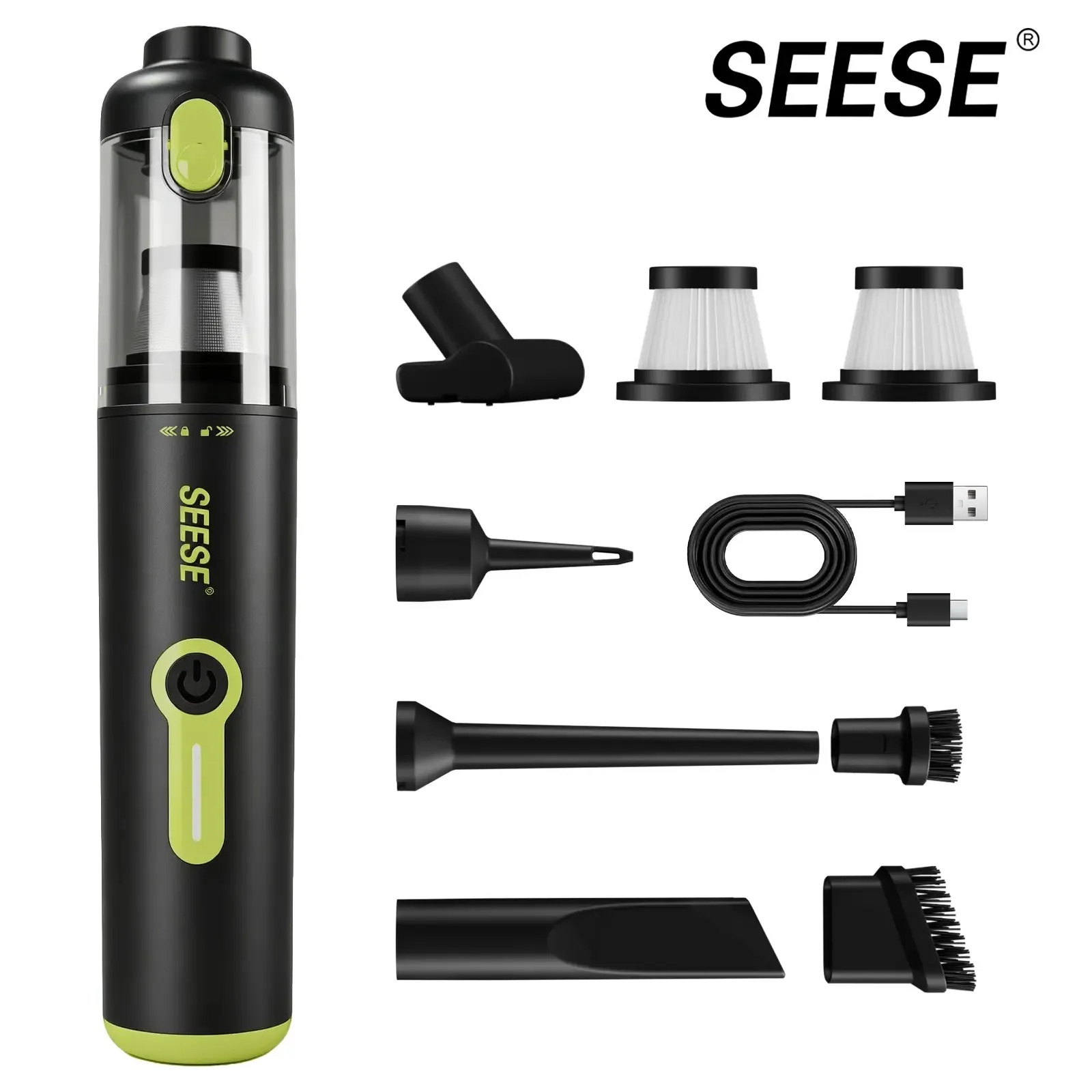 SEESE Car Vacuum and Accessories