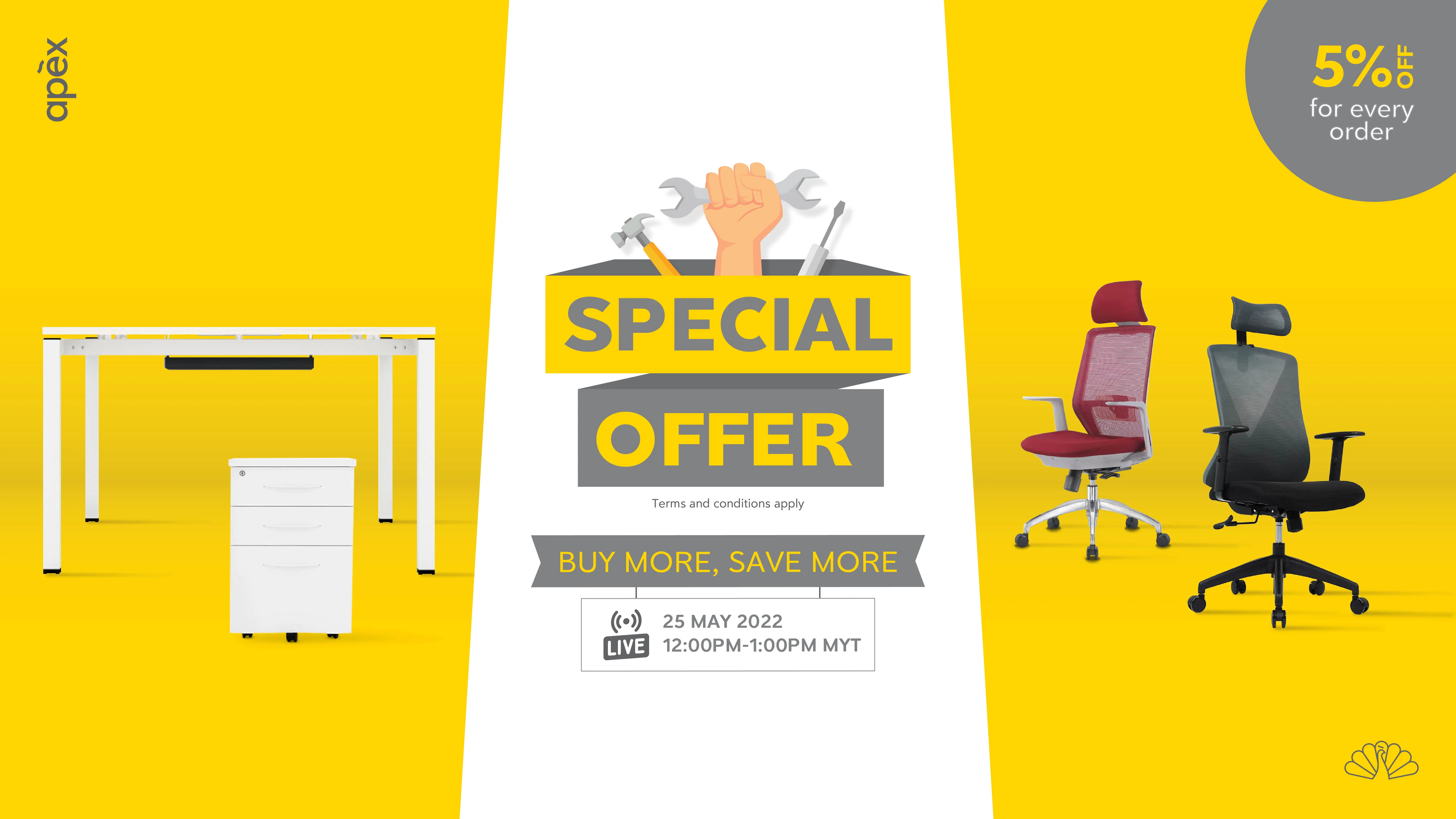 APEX OFFICE FURNITURE SDN. BHD. Workstation, Chair