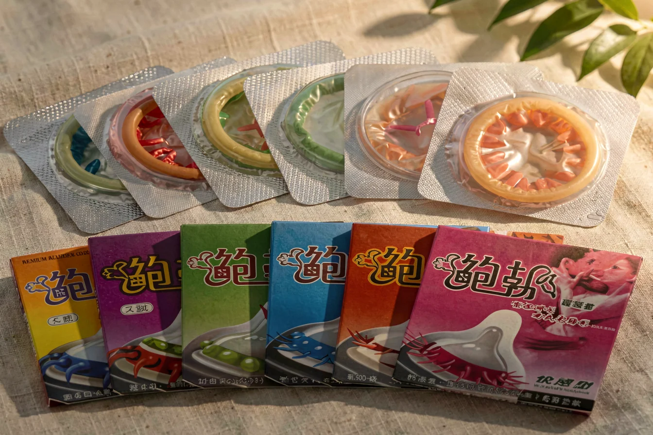 Premium super deluxe condom