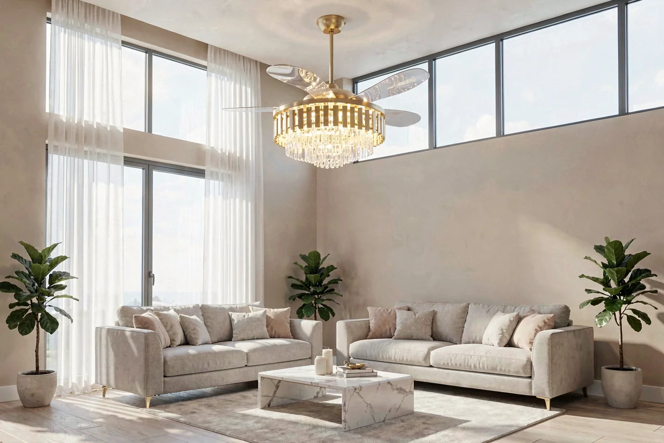 Light-integrated Midea Ceiling Fan
