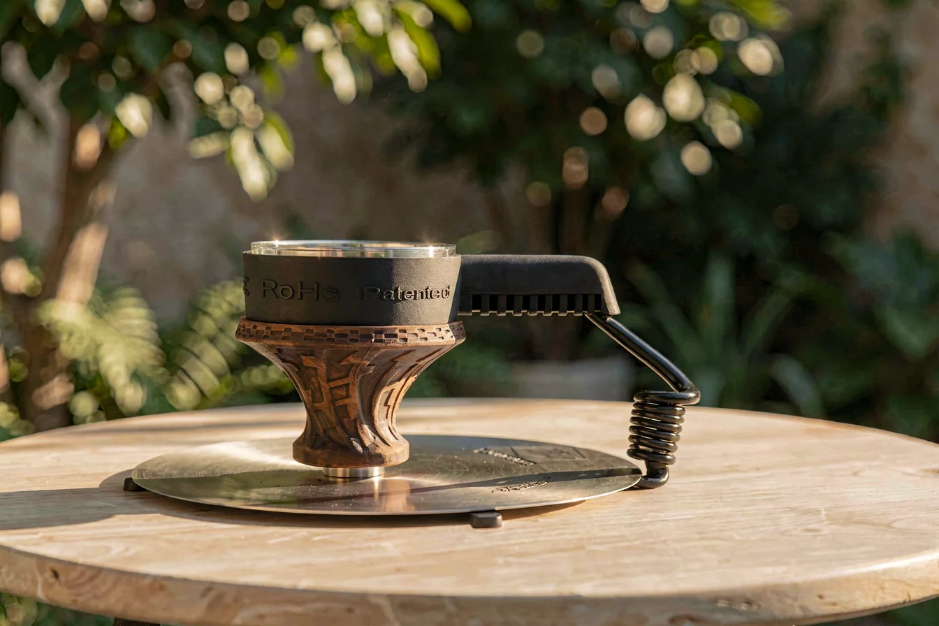 Portable electronic shisha charcoal