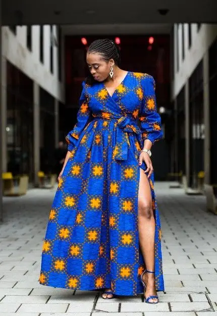 Kenya's 2026 Modern Kitenge Long Dress Designs