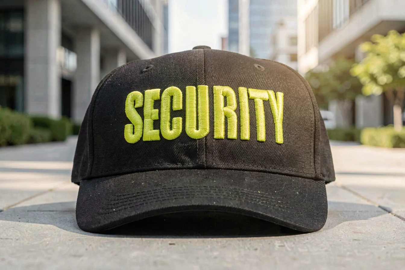 professional security guard caps