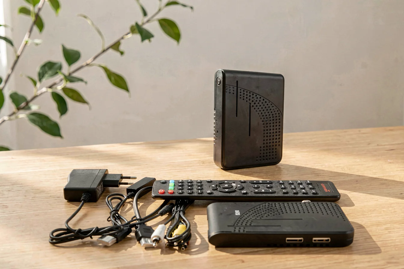 Portable mini DVB-S2 satellite receiver