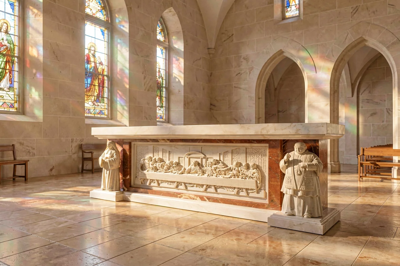 Premium church foyer table