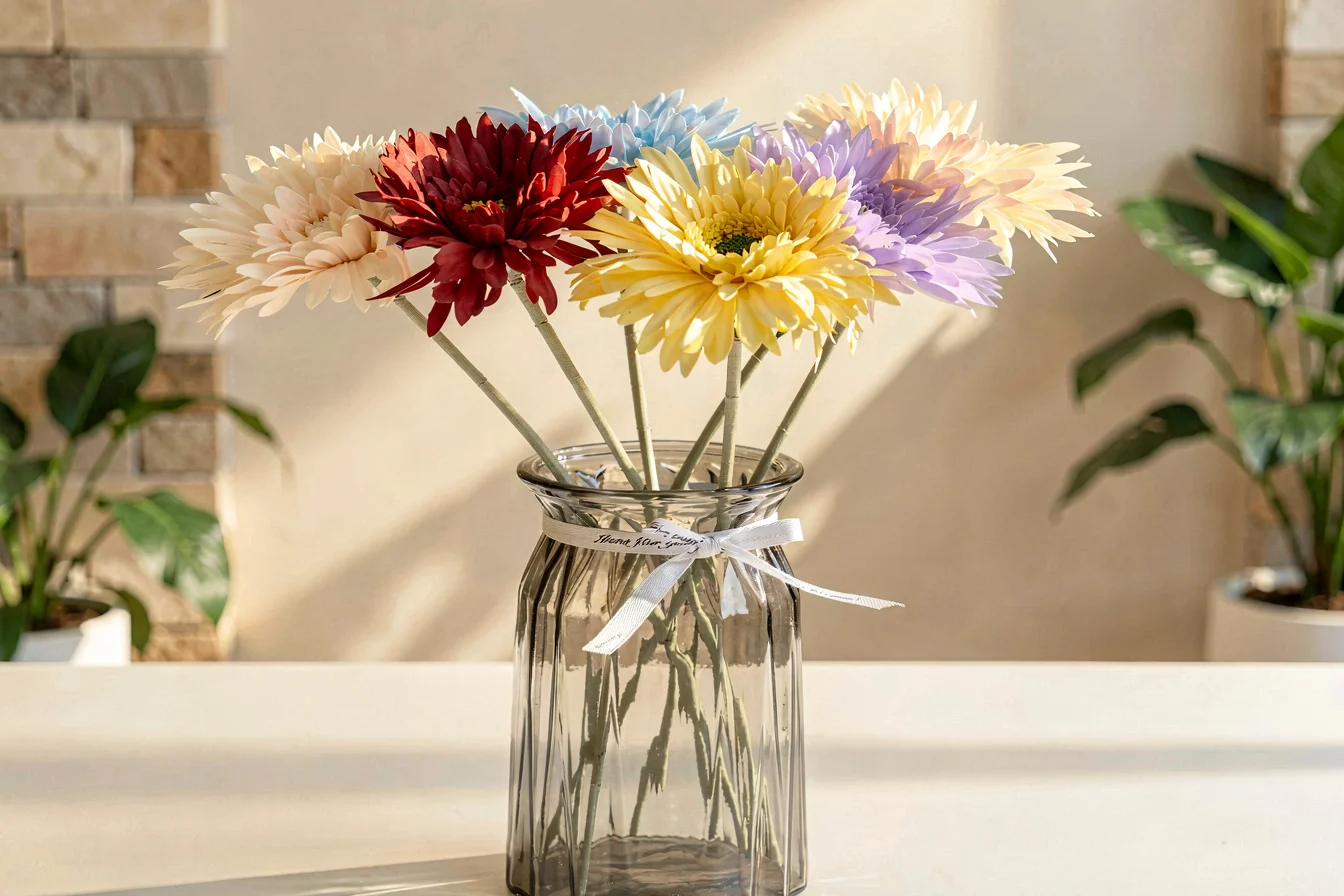 Recycled chrysanthemum artificial flower