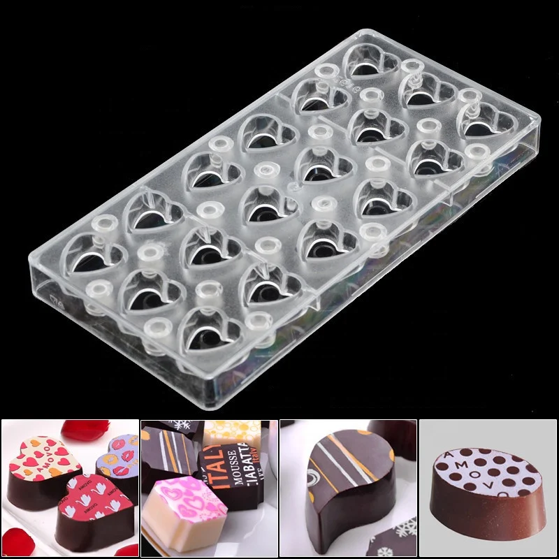 

Santa Claus Polycarbonate Magnet Chocolate Molds Customized Certificate High Quality 3D Cake Tools LST Chocolate Moulds 1 Month