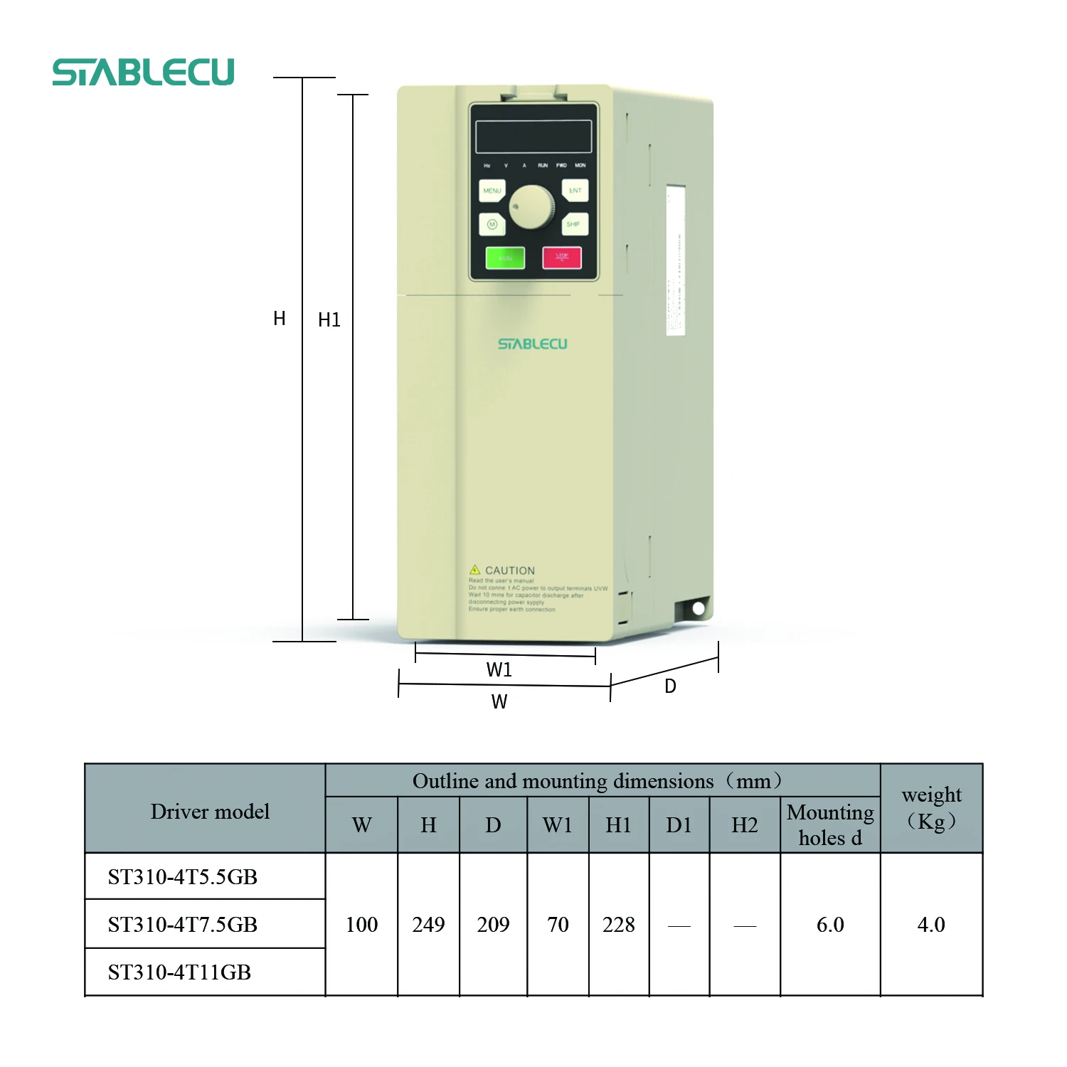 

Factory 7.5KW 2.2kw 3hp 380v 300hz brands stablecu technology wholesale price 3 phase ac drive converter frequency inverter