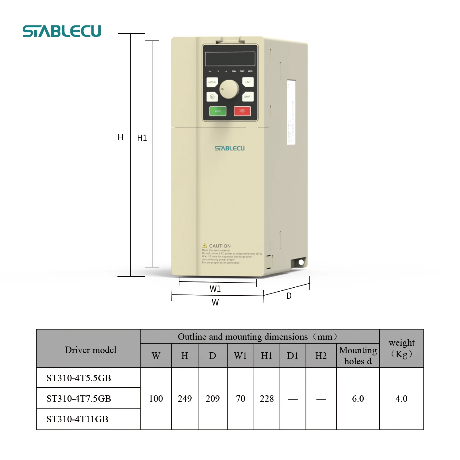 

Factory 7.5KW 2.2kw 3hp 380v 300hz brands stablecu technology wholesale price 3 phase ac drive converter frequency inverter