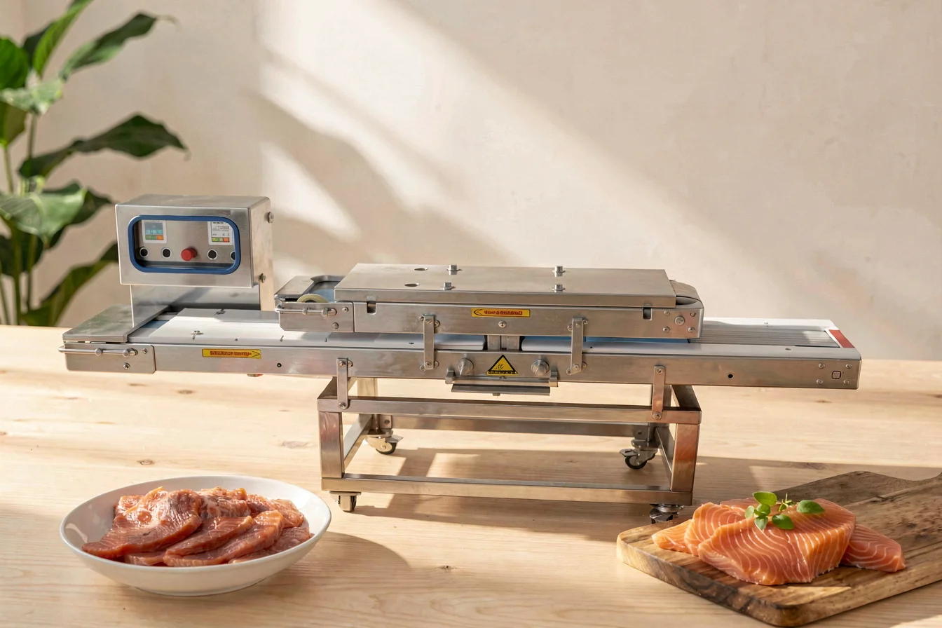 High-speed Electric Salmon Slicer