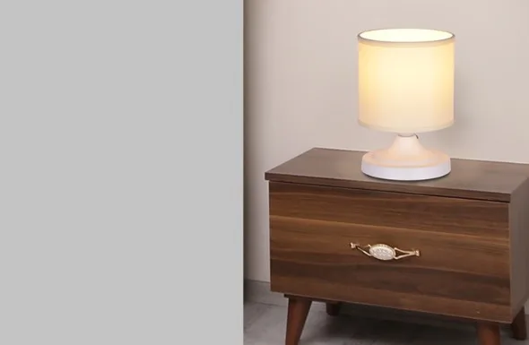 Dimmer Fabric table lamp