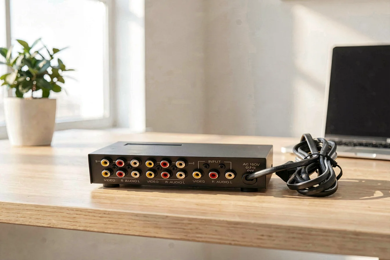 Passive Single Input RCA Splitter