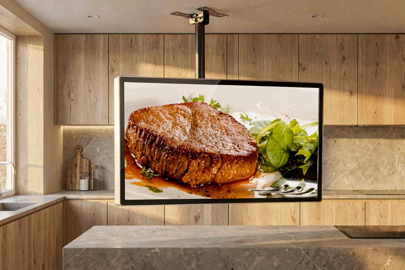 Panel mount 21 inch LCD panel